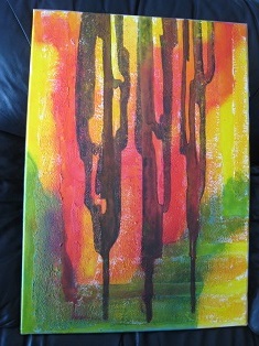 peinture de Josette Bude Laurent